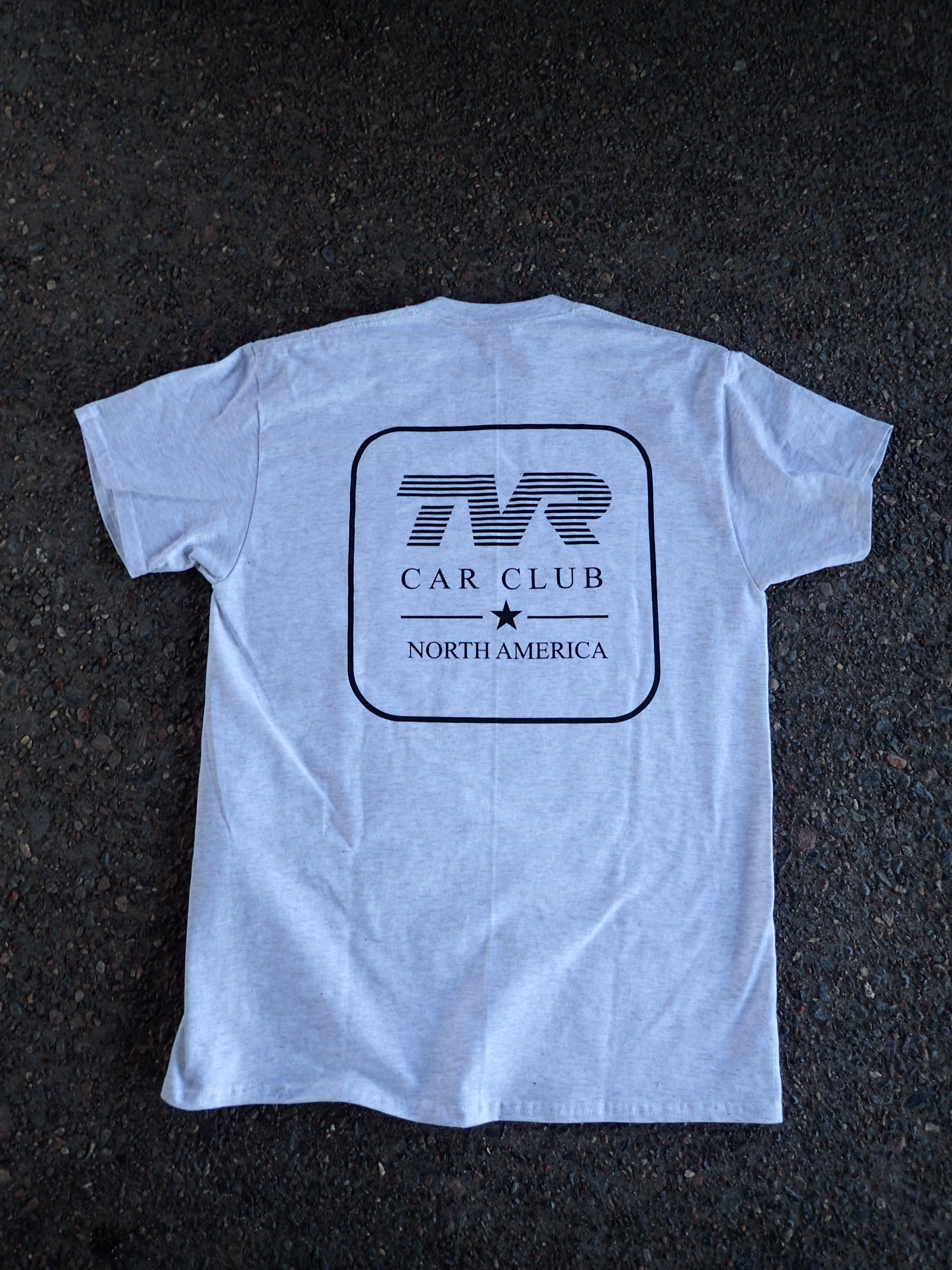 TVR Sports Cars Tee - Gray - XtraLG