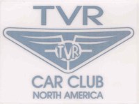 Winged TVR Logo Sticker