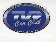 TVRCCNA Window Sticker — Southwest Region