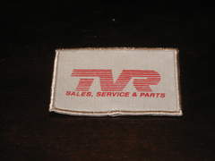 Vintage TVR Sales/Service/Repair Patch